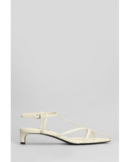 Jil Sander White Sandals