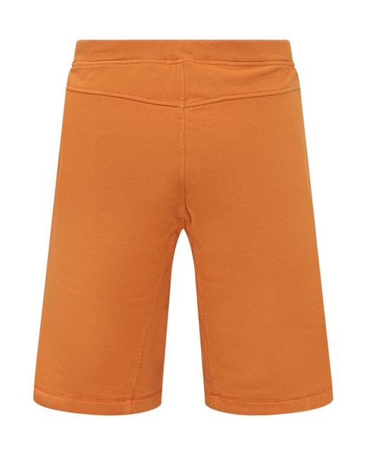 C P Company Orange Short Pants Suit for men