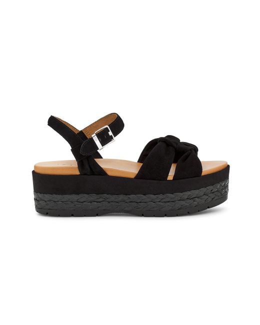 UGG Leather Australia Sandals Black - Save 25% | Lyst