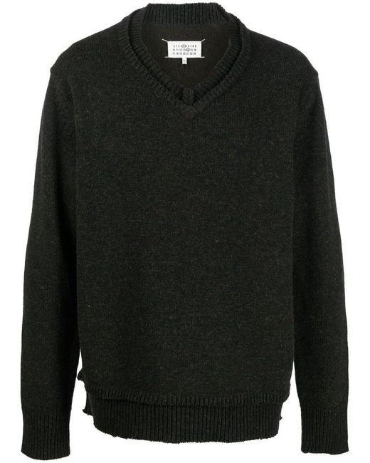 Maison Margiela Sweaters in Black for Men Lyst