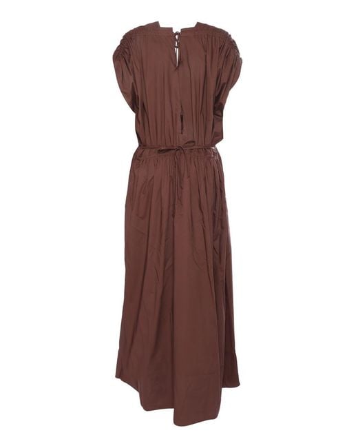 Ballantyne Brown Midi Dress