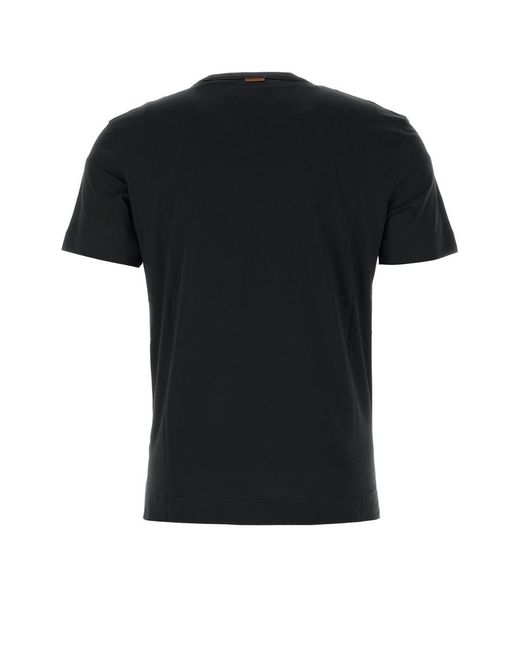 Zegna Black Shirts for men