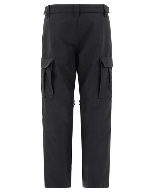 Balenciaga Black 3B Sports Icon Ski Cargo Pants for men