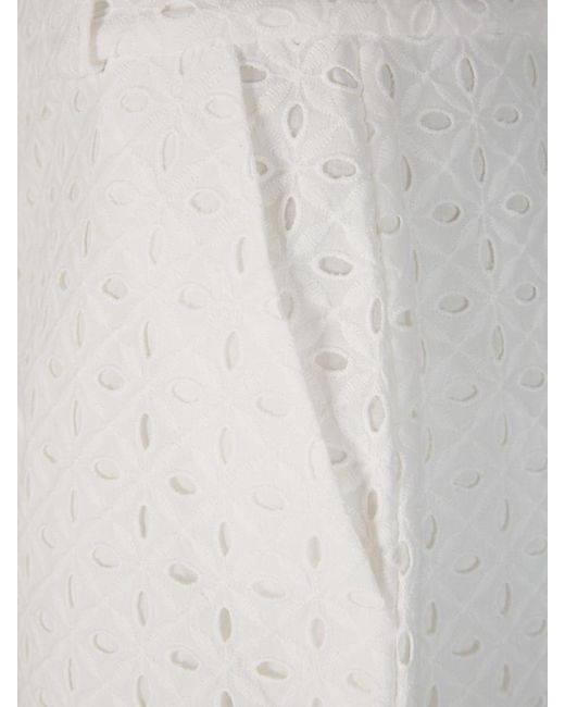 Zimmermann White Matchmaker Cargo Pants