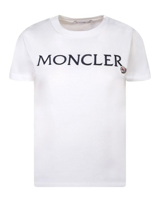 Moncler White T-shirts