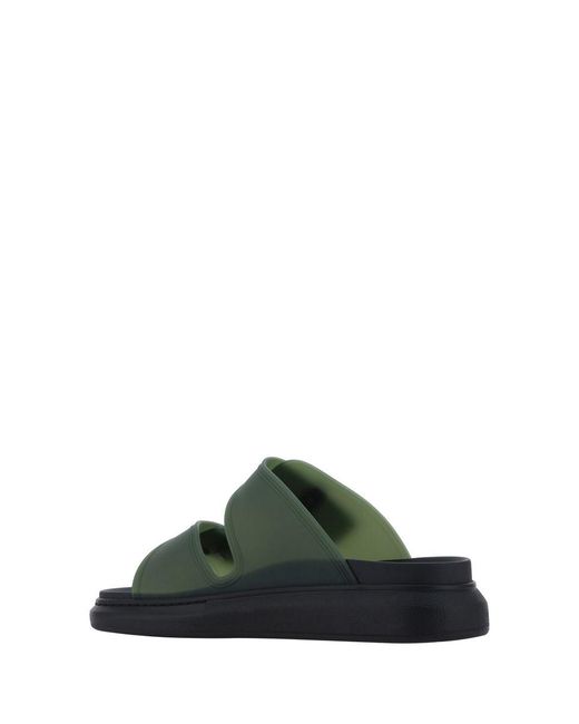 Alexander McQueen Green Sandals for men