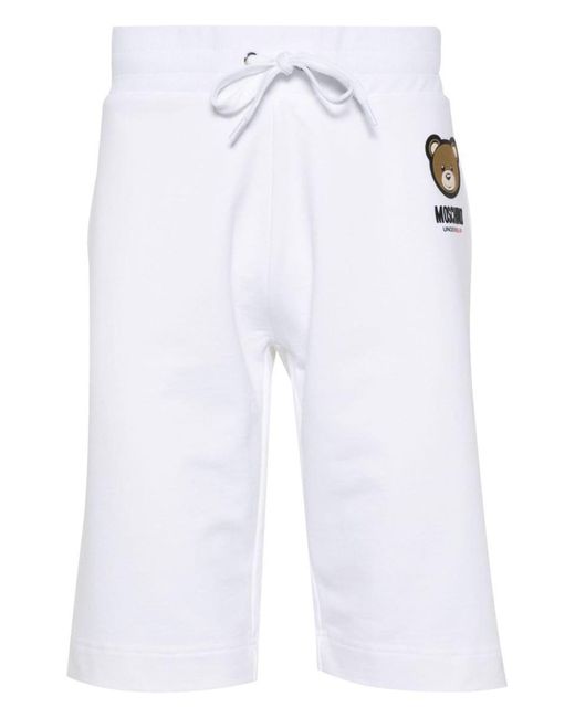 Moschino White Shorts for men