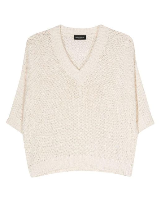 Roberto Collina White Sweaters