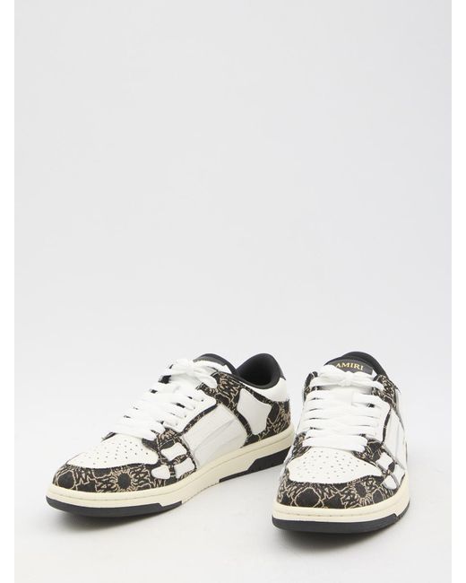 Amiri White Skel-top Low Sneakers for men