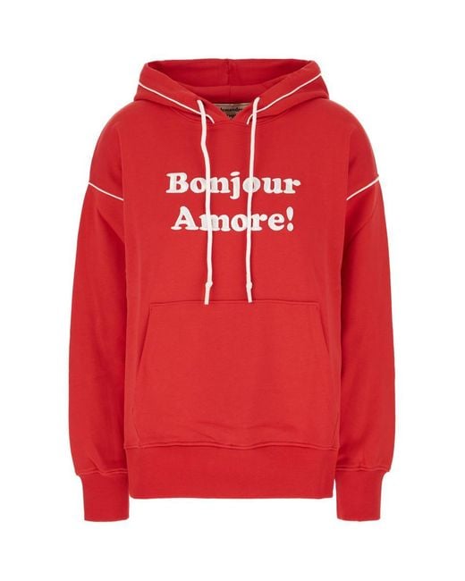 ALESSANDRO ENRIQUEZ Red Sweatshirts
