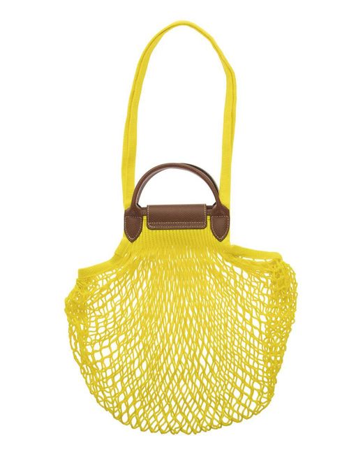 longchamp yellow le pliage