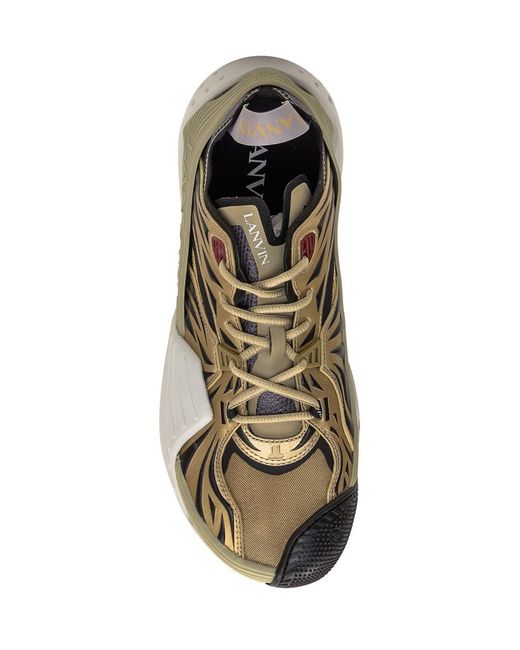 Lanvin Metallic Flash Sneaker for men