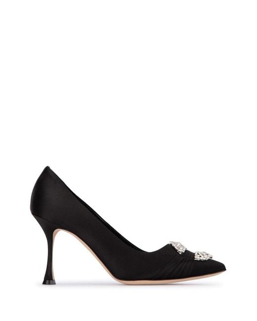 Black manolos hot sale