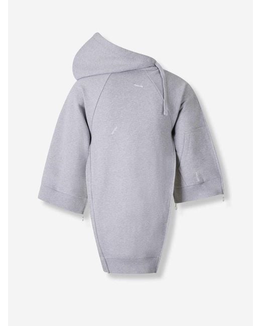 Setchu Gray Round Neck Sweater for men
