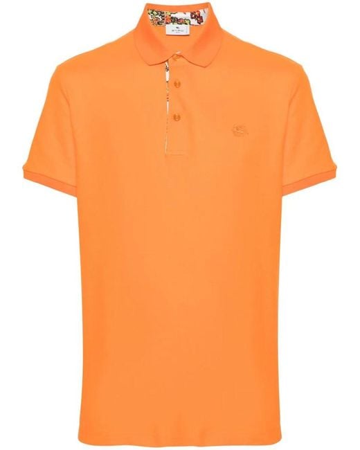 Etro Orange T-Shirts And Polos for men