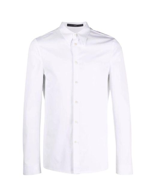 SAPIO White Classic Cotton Shirt Clothing for men