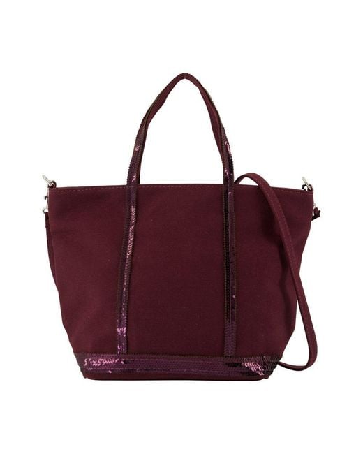 Vanessa Bruno Purple S Shopper Bag