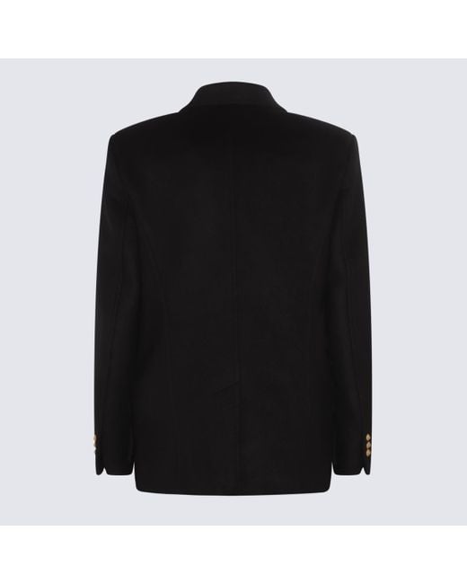 Balmain Black Coat for men