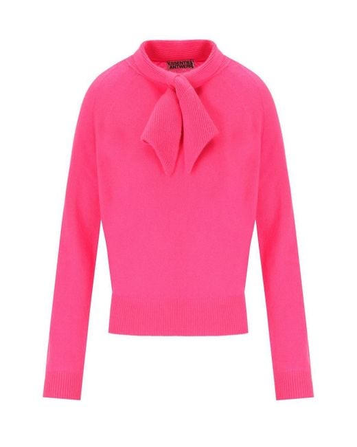 Essentiel Antwerp Pink Invited Fuchsia Sweater