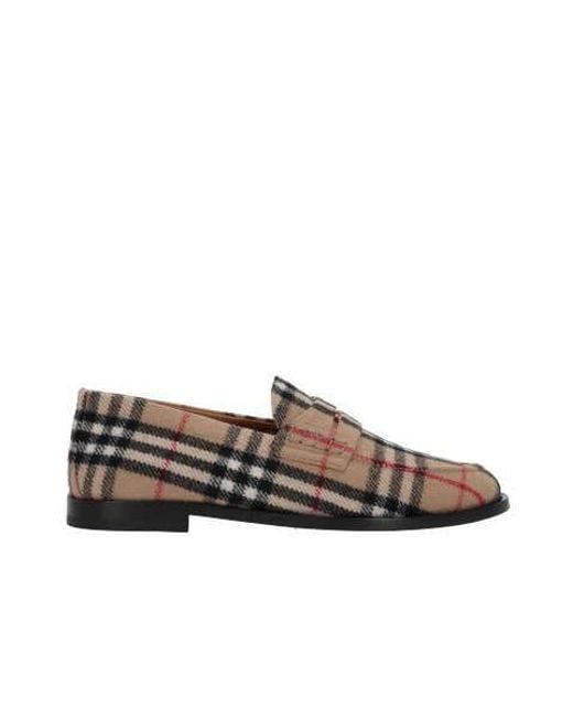 Burberry Natural Flat Shoes for men