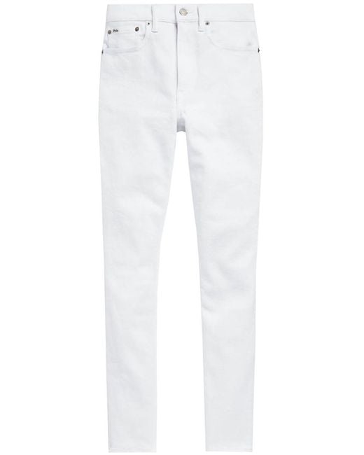 Polo Ralph Lauren White High Rise Clothing