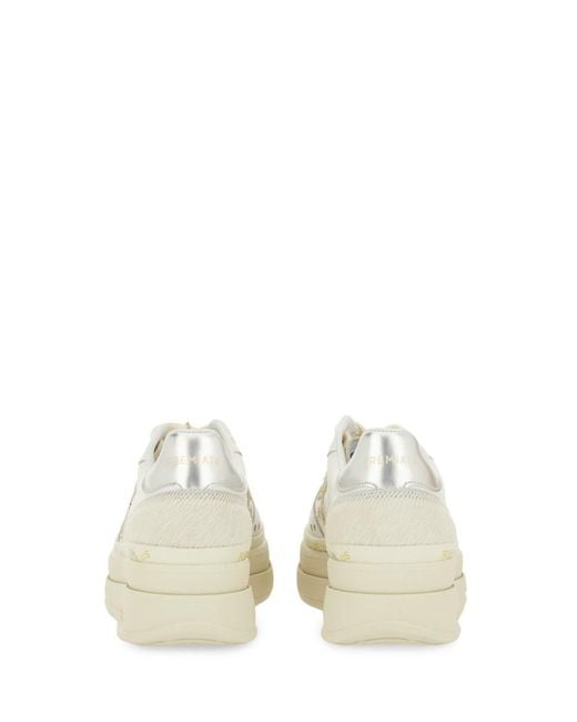 Premiata White "Micol" Sneaker