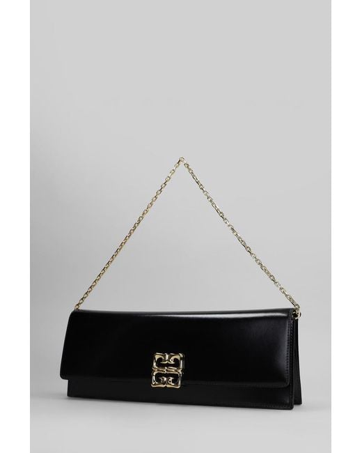 Givenchy Gray 4G Liquid Clutch