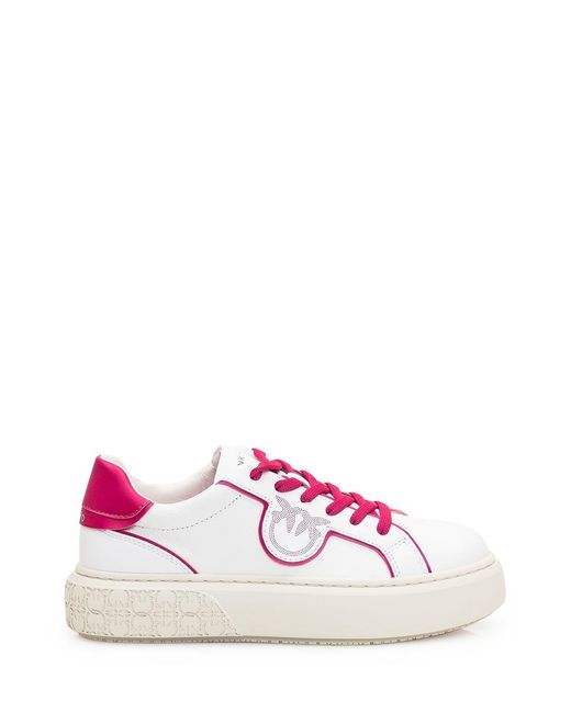Pinko Pink Sneaker With Platform