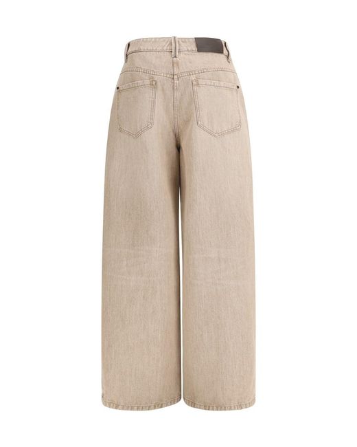 Brunello Cucinelli Natural Jeans