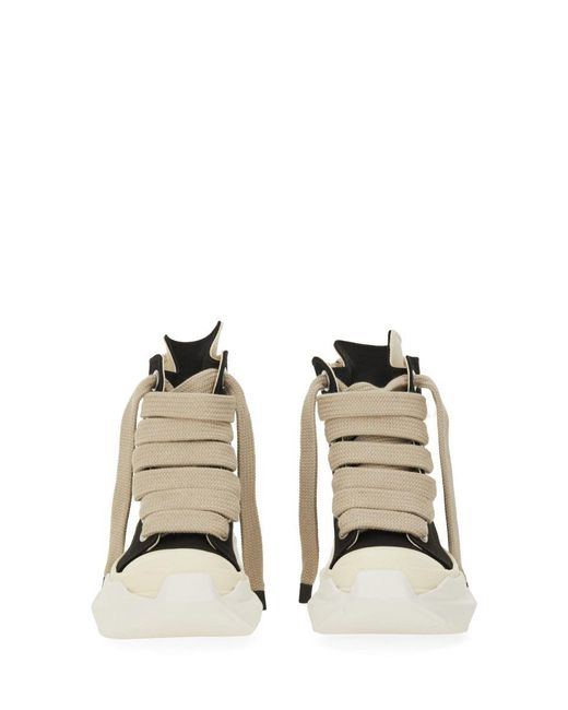 Rick Owens Black "jumbolace Abstract" Sneaker for men