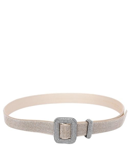 Benedetta Bruzziches Metallic Belts