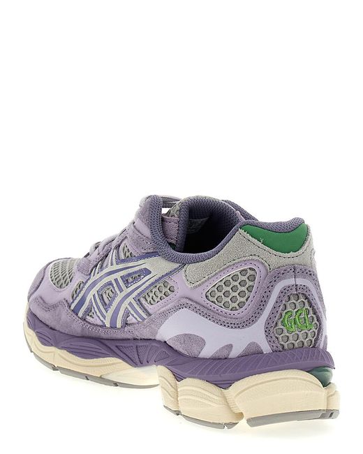 Asics Purple Gel-nyc Sneakers