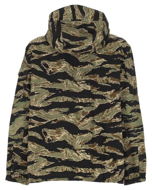 Givenchy Green Logo Windbreaker Jacket for men