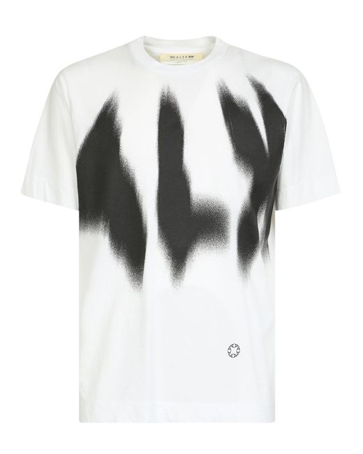 1017 ALYX 9SM Cotton T-shirt Is Punctuated By The Brand's Graffiti ...