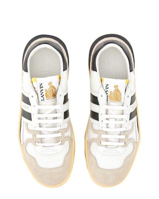 Lanvin White Mesh