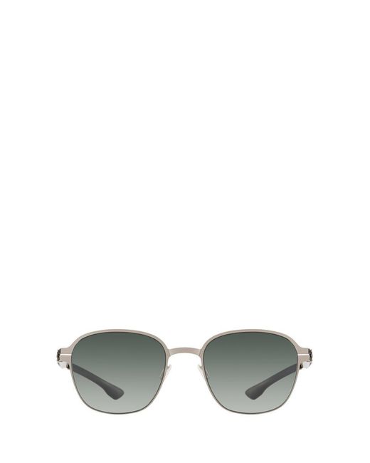 Ic! Berlin Gray Sunglasses for men