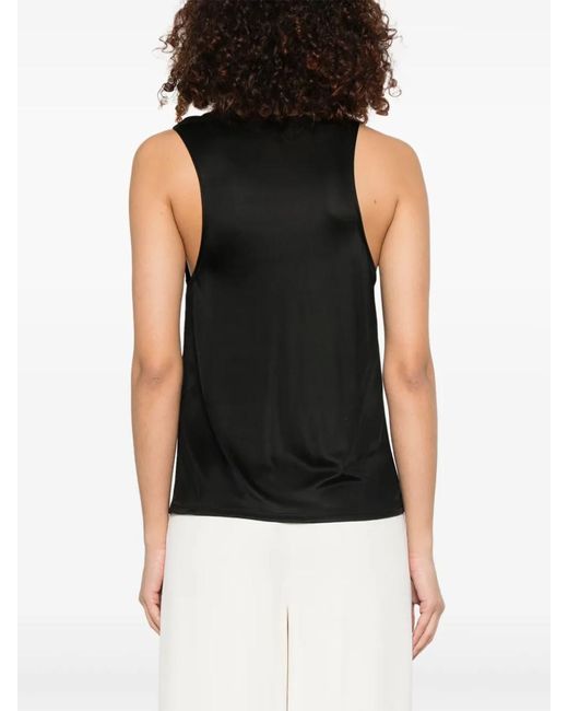 Elisabetta Franchi Black T-Shirts And Polos