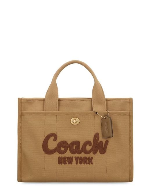 COACH Brown Cargo Tote Bag