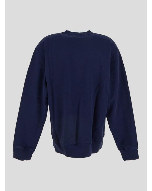 Sporty & Rich Blue Sweaters