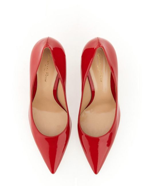 Gianvito Rossi Decollete Gianvito 85 in Red Lyst Canada