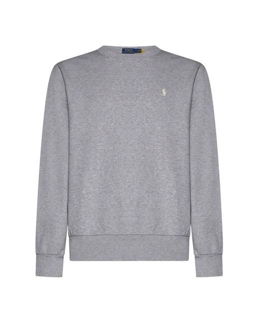 Polo Ralph Lauren Gray Sweatshirt for men