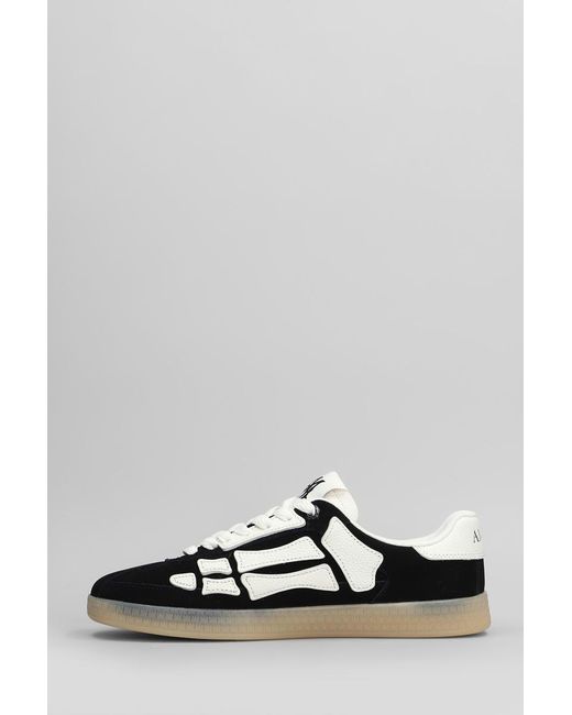 Amiri Gray Pacific Bones Sneakers for men