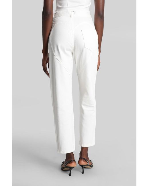 Area White Jeans
