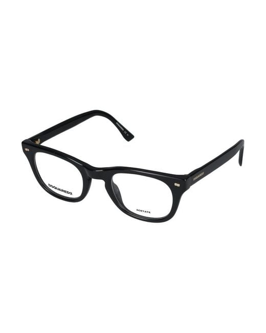 DSquared² Black Eyeglasses for men