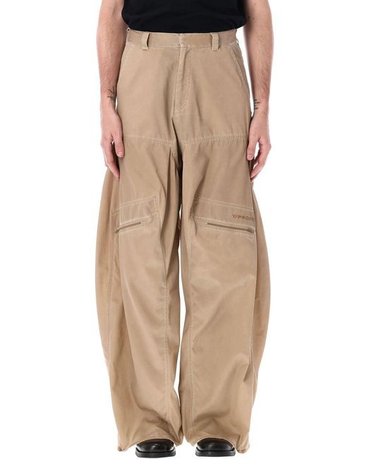 Y. Project Natural Washed Pop-Up Pant for men