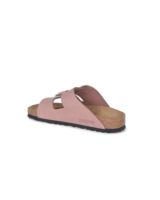 Birkenstock Pink 'Arizona Big Buckle' Slippers