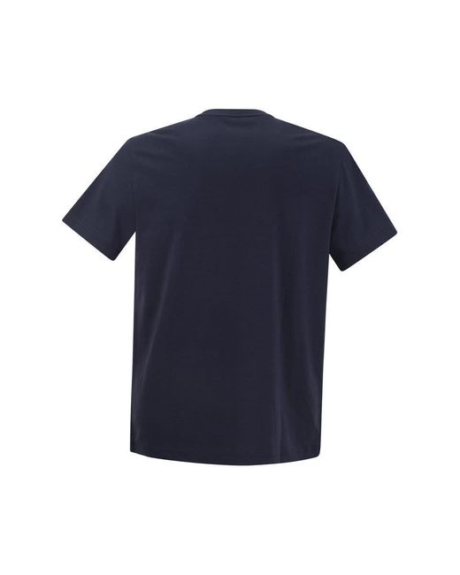 Fay Blue T-Shirt for men