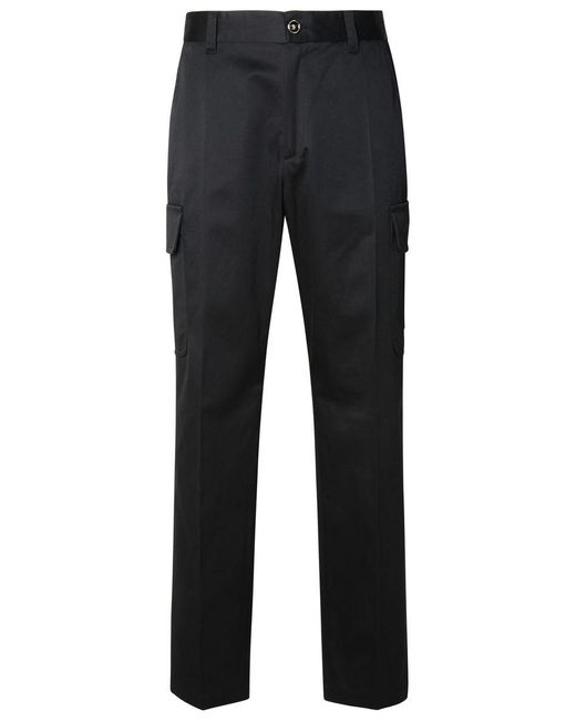 Versace Blue Cargo Pants for men