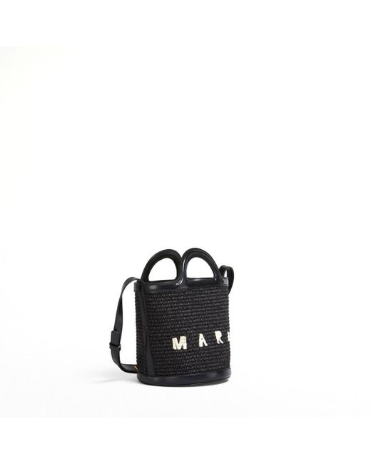 Marni Black Mini Bucket Bag