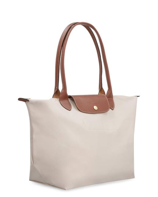Longchamp Natural Le Pliage Original L Tote Bag